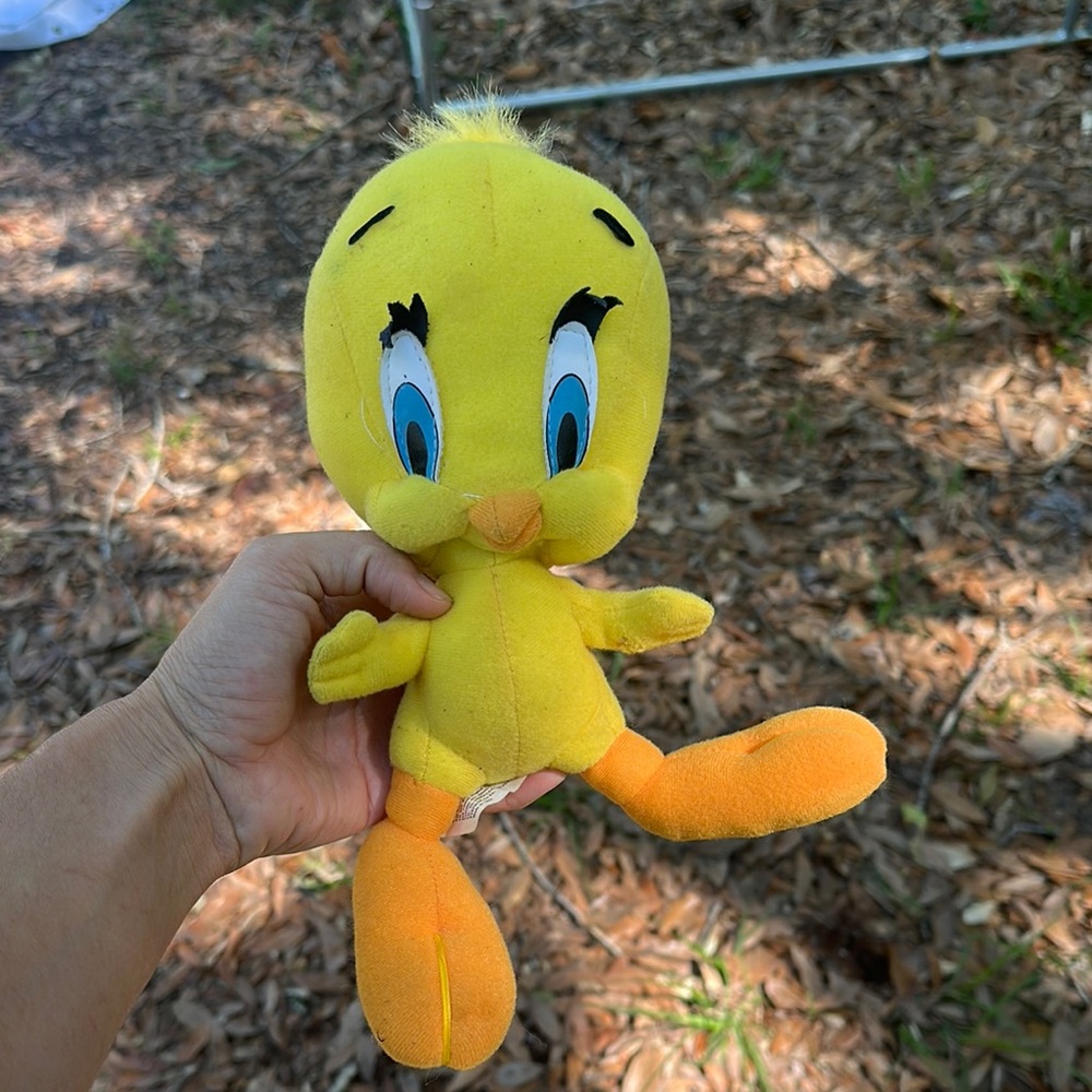 Yellow Tweety Bird Plush Toy